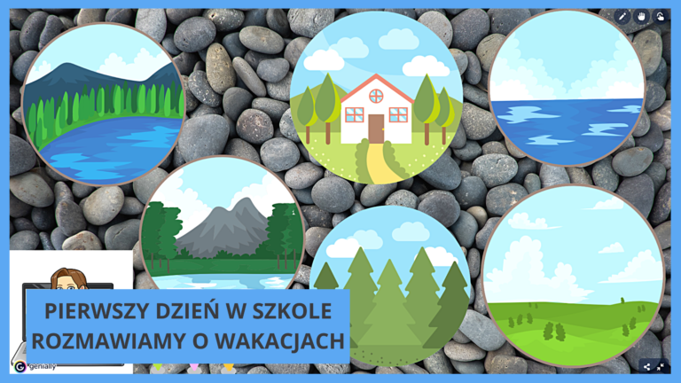 Pierwszy dzień w szkole- porozmawiajmy o wakacjach