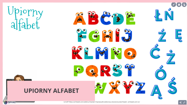 Upiorny Alfabet Halloween w klasach 1-3