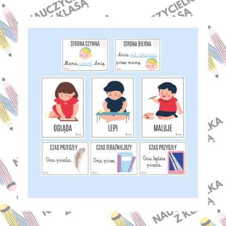 Czasownik gazetka ścienna