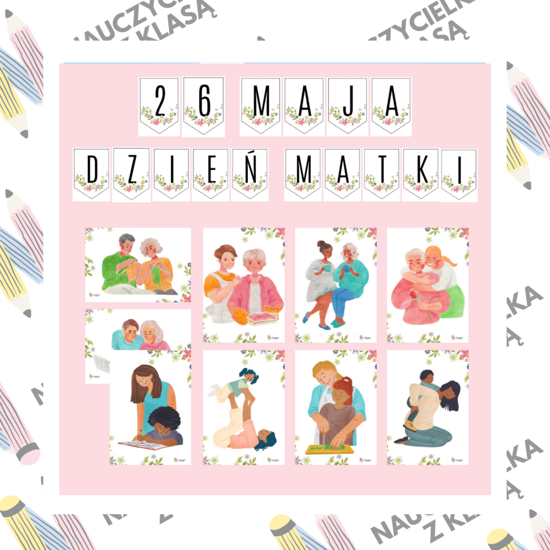 DZIEŃ MATKI- GAZETKA ŚCIENNA
