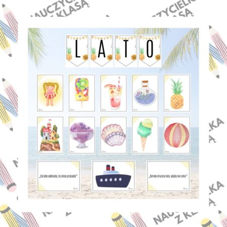 Lato- gazetka ścienna