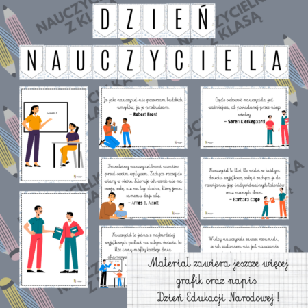 dzień nauczyciela- gazetka ścienna