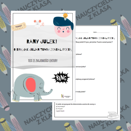 Rany Julek! O tym, jak Julian Tuwim został poetą- test z lektury