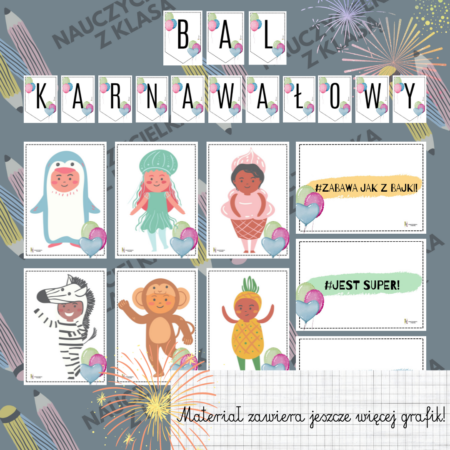 BAL KARNAWAŁOWY- GAZETKA ŚCIENNA