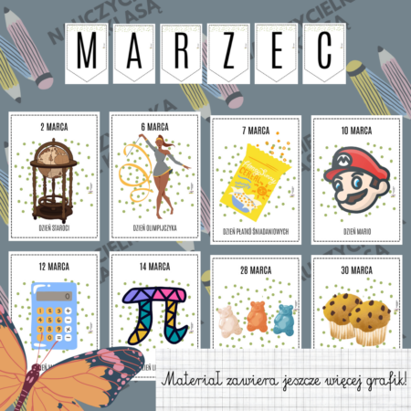 MARZEC- KALENDARZ ŚWIĄT NIETYPOWYCH