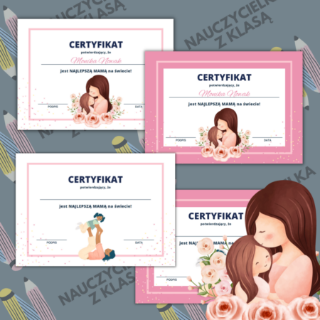 CERTYFIKAT NAJLEPSZEJ MAMY