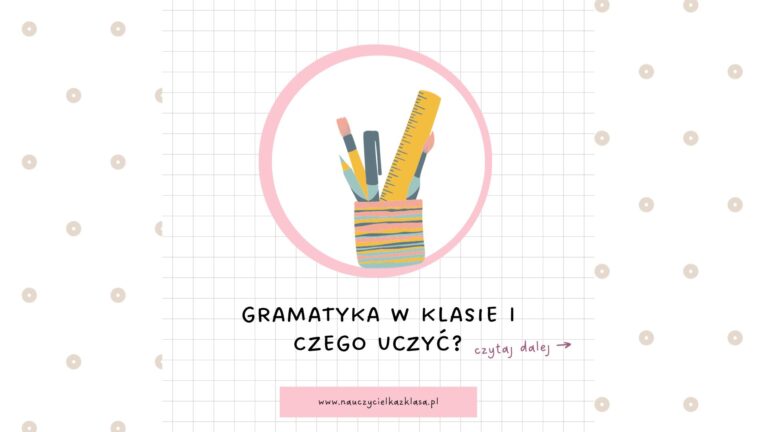 Gramatyka w klasie 1