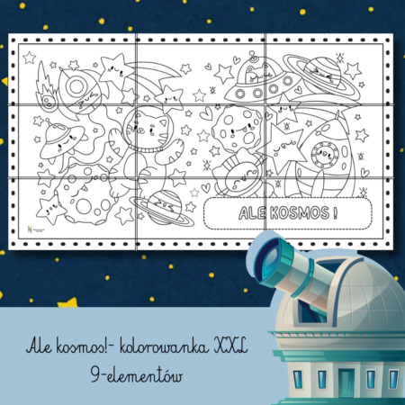 ALE KOSMOS- KOLOROWANKA XXL