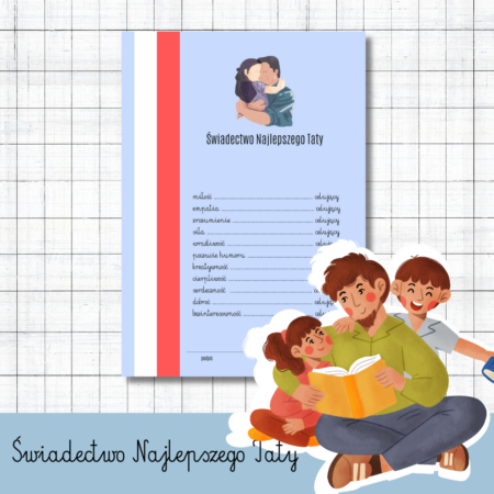 Świadectwo Najlepszego Taty